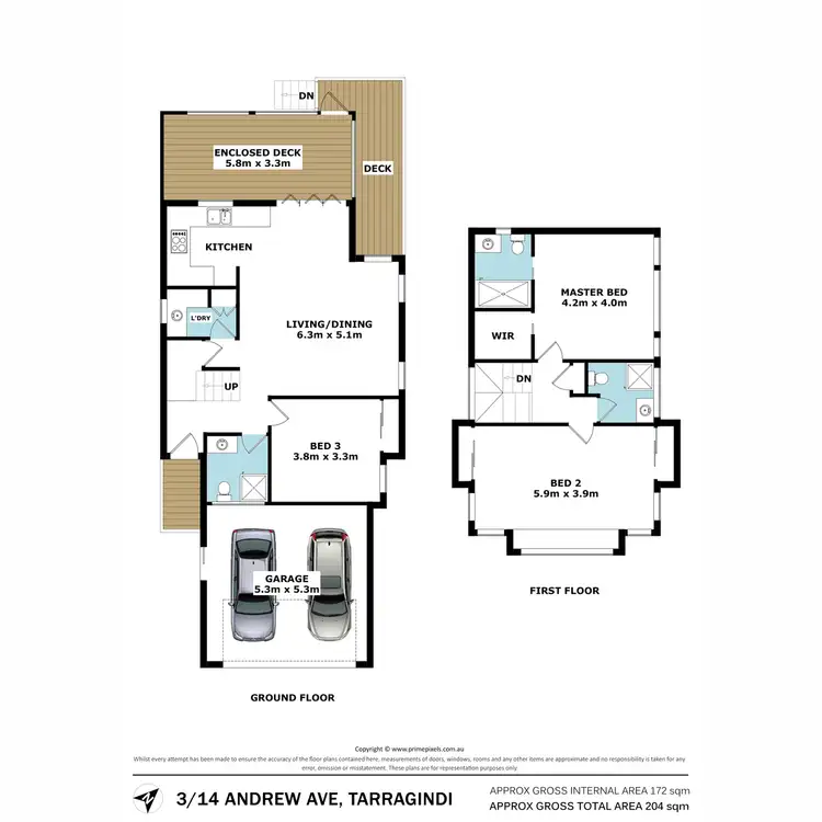 Floorplan of Homely house listing, 3/14 Andrew Avenue, Tarragindi QLD 4121
