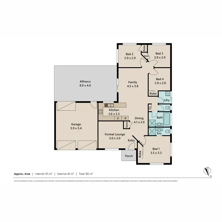 Floorplan of Homely house listing, 7 Haylett Rise, Regents Park QLD 4118