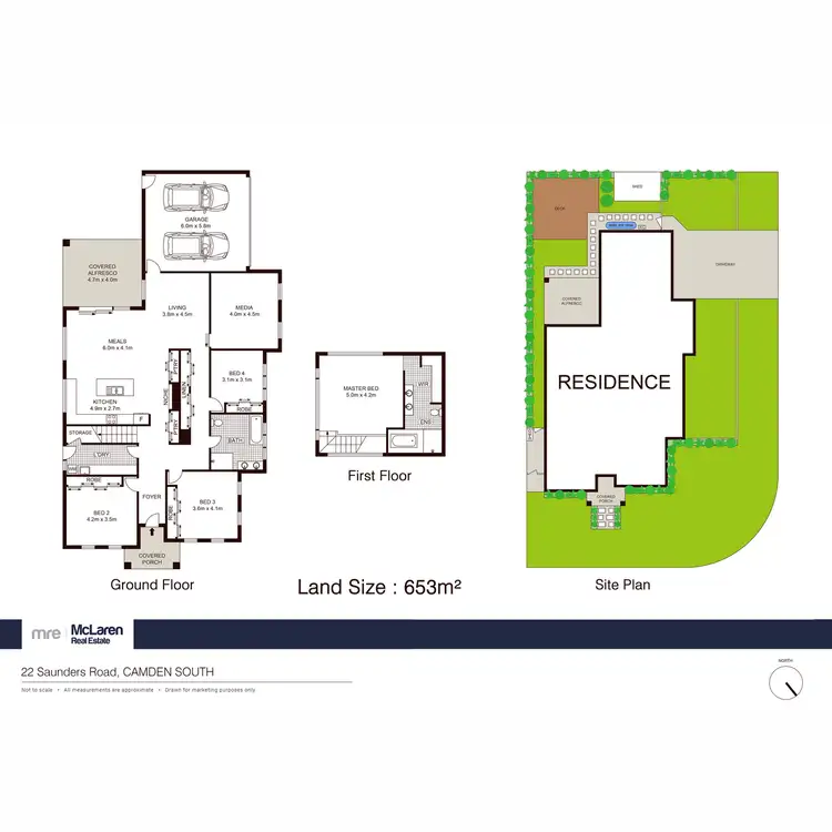Floorplan of Homely house listing, 22 Saunders Road, Camden South NSW 2570