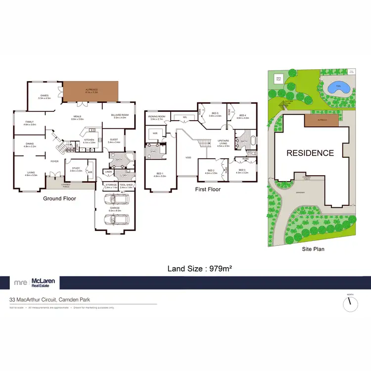 Floorplan of Homely house listing, 33 Macarthur Circuit, Camden Park NSW 2570