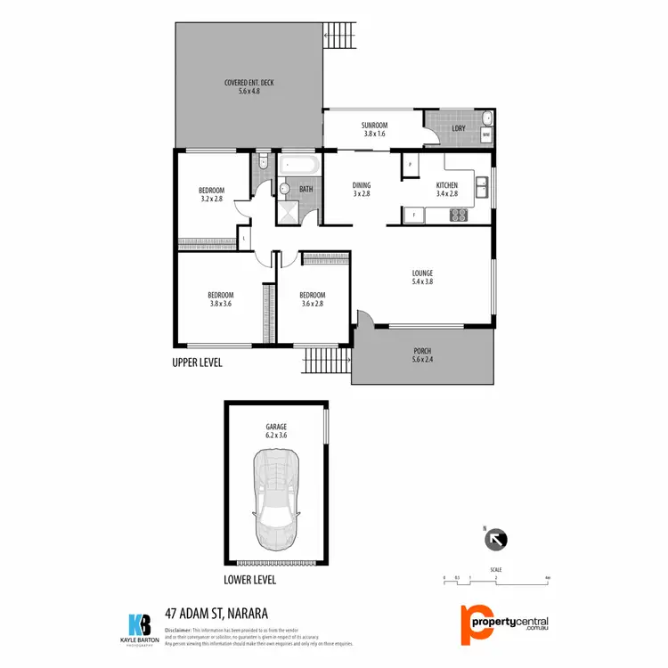 Floorplan of Homely house listing, 47 Adam Street, Narara NSW 2250