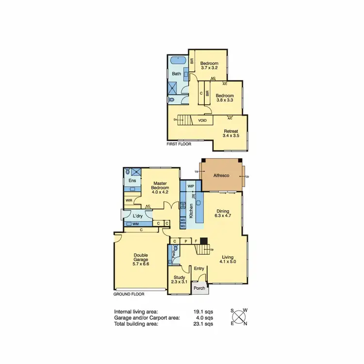 Floorplan of Homely house listing, 52 Venice Street, Mornington VIC 3931
