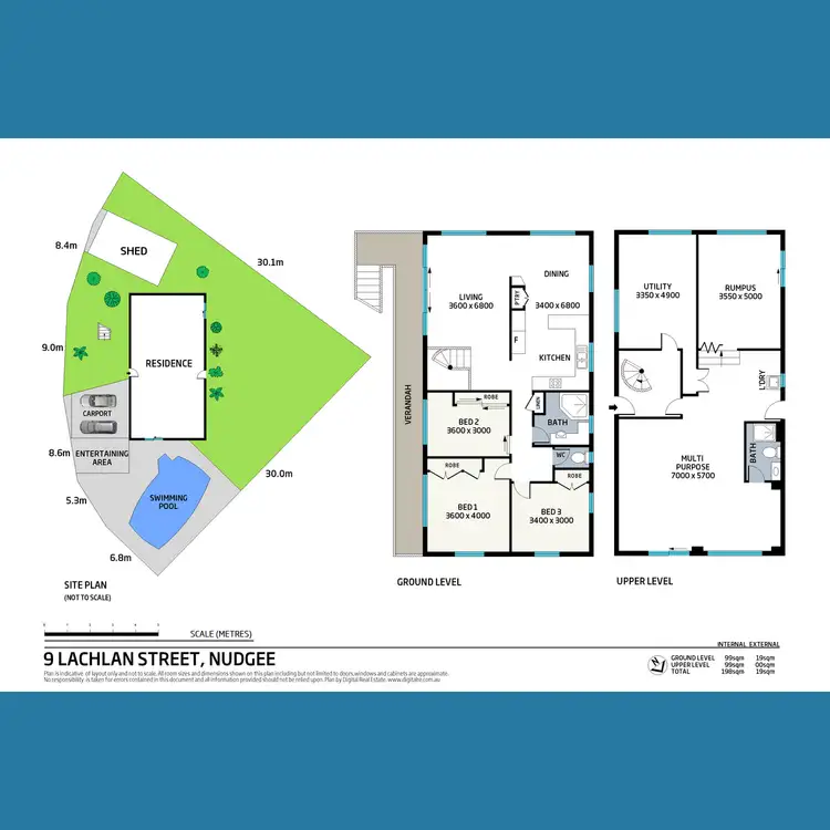 Floorplan of Homely house listing, 9 Lachlan Street, Nudgee QLD 4014