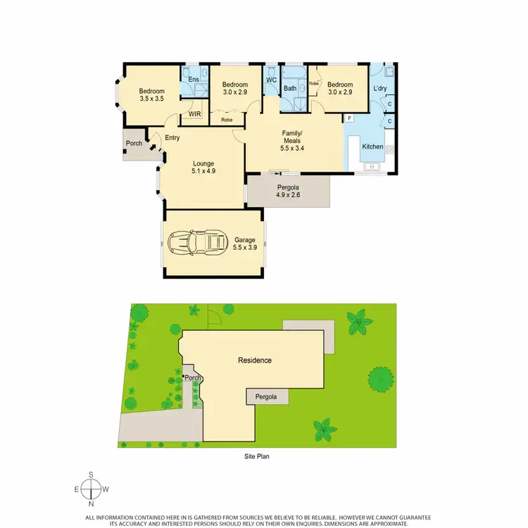 Floorplan of Homely house listing, 3 Goshawk Court, Carrum Downs VIC 3201