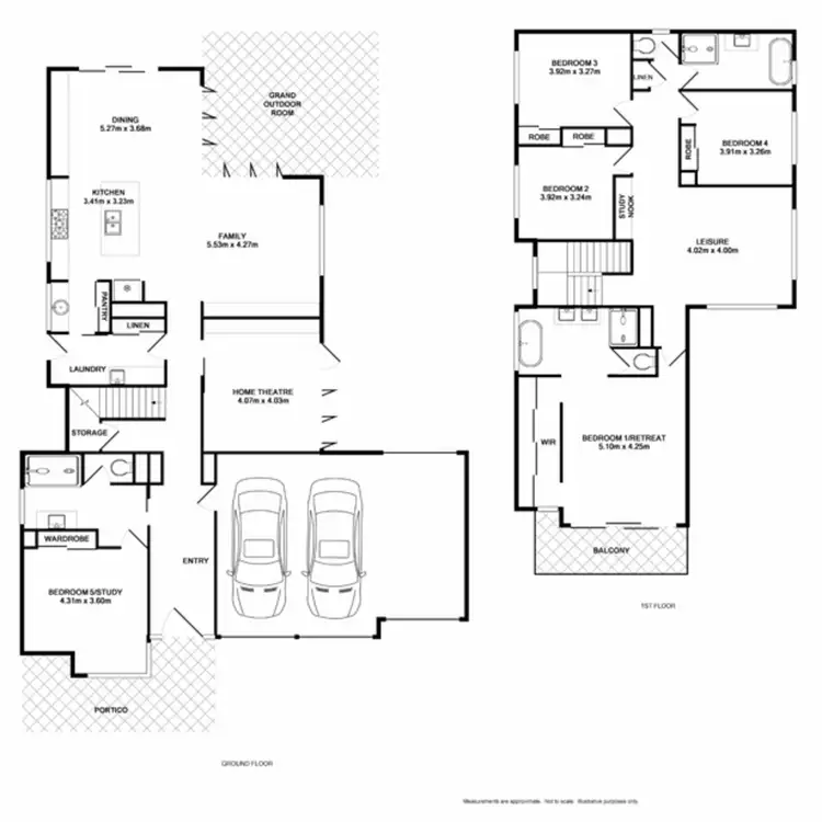 Floorplan of Homely house listing, 10 Prospect Avenue, Glenmore Park NSW 2745
