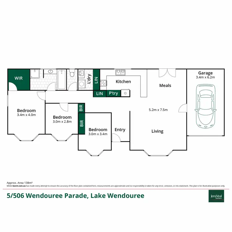 Floorplan of Homely unit listing, 5/506 Wendouree Parade, Lake Wendouree VIC 3350