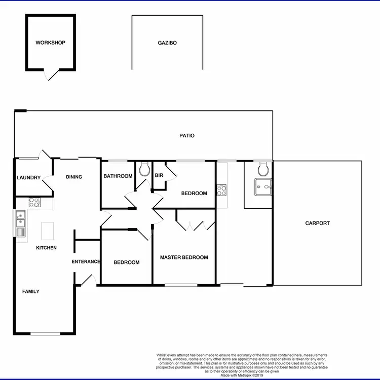 Floorplan of Homely house listing, 17 Dampiera Way, Ferndale WA 6148