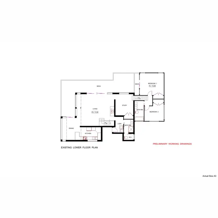 Floorplan of Homely house listing, 19 Lever Avenue, Blairgowrie VIC 3942