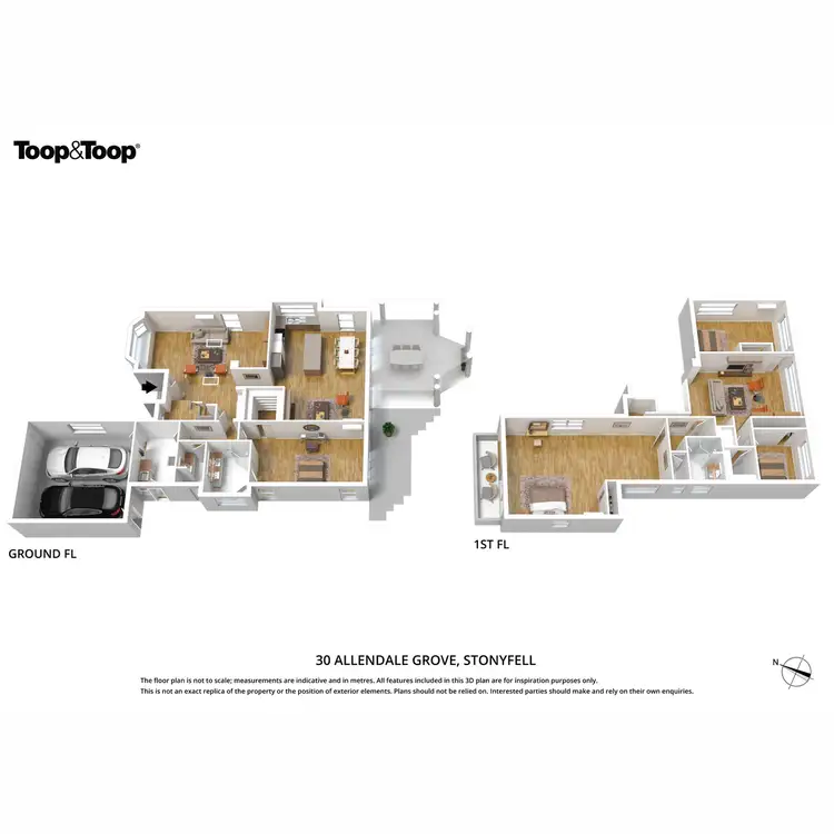 Floorplan of Homely house listing, 30 Allendale Grove, Stonyfell SA 5066
