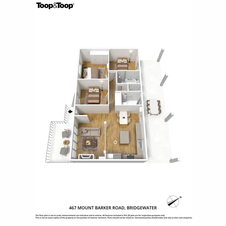 Floorplan of Homely house listing, 467 Mount Barker Road, Bridgewater SA 5155