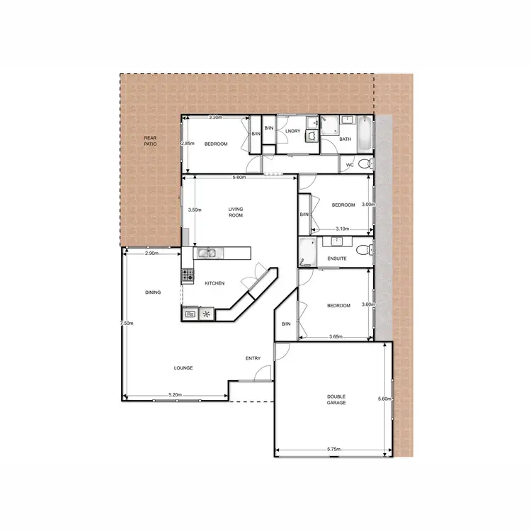 Floorplan of Homely house listing, 17 Rinnicrew Street, Bracken Ridge QLD 4017