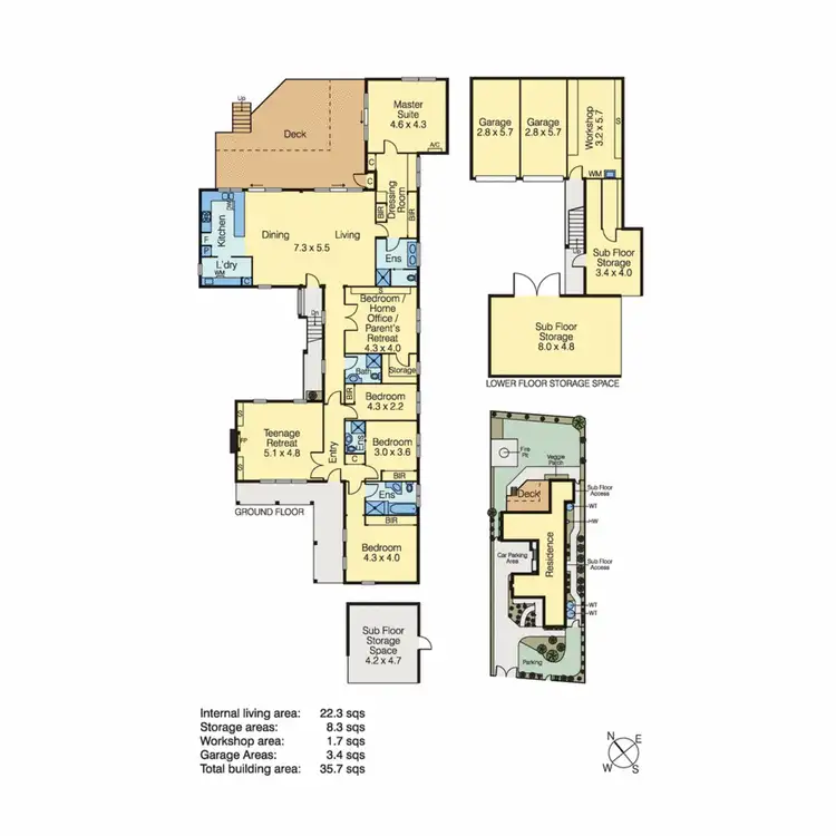 Floorplan of Homely house listing, 17 Grange Road, Frankston South VIC 3199