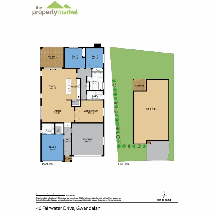 Floorplan of Homely house listing, 46 Fairwater Drive, Gwandalan NSW 2259