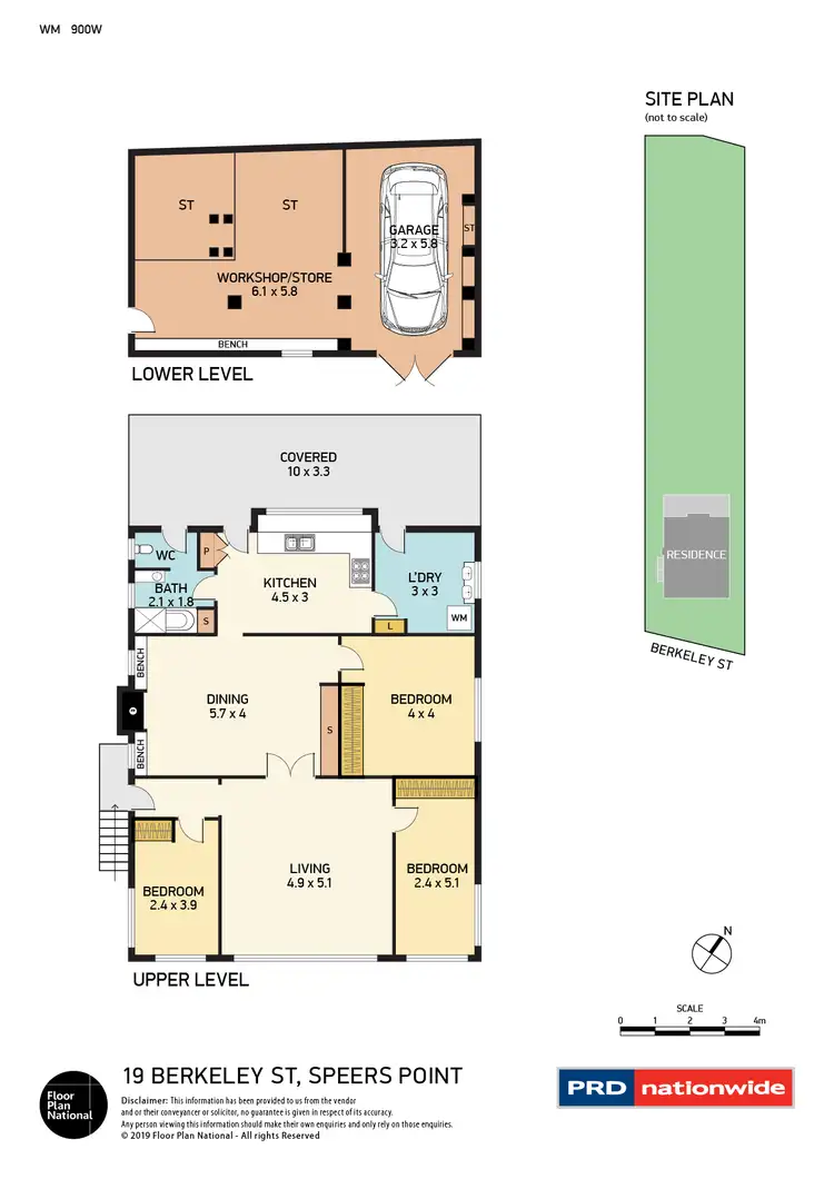 Floorplan of Homely house listing, 19 Berkeley Street, Speers Point NSW 2284