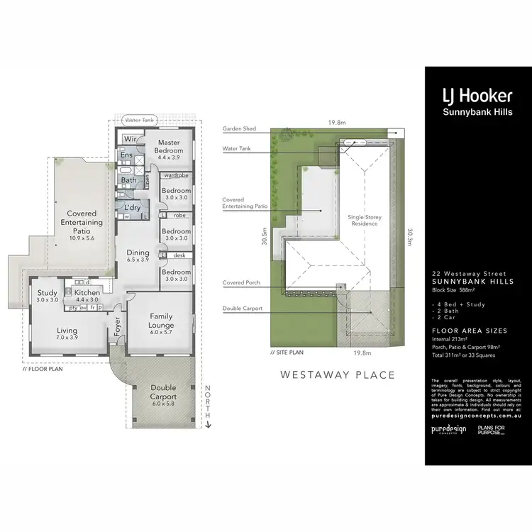 Floorplan of Homely house listing, 22 Westaway Street, Sunnybank Hills QLD 4109