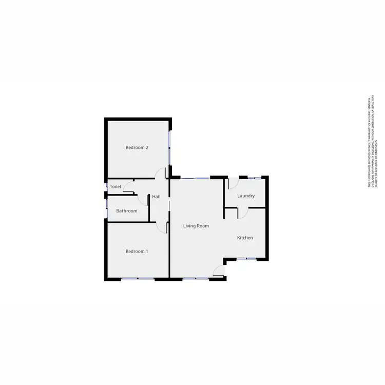 Floorplan of Homely unit listing, 2/1 Cassie Close, Warrnambool VIC 3280
