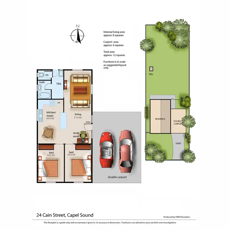 Floorplan of Homely house listing, 24 Cain Street, Capel Sound VIC 3940