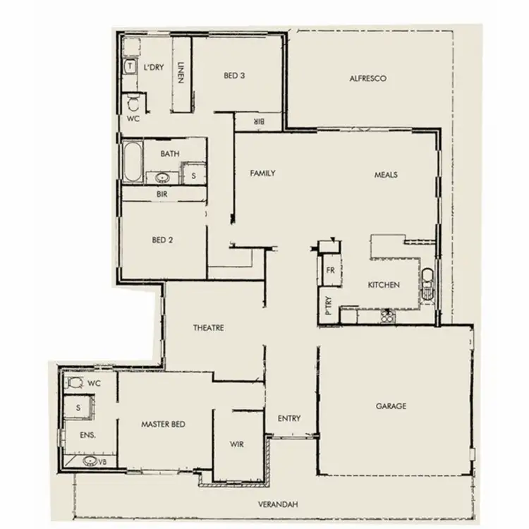 Floorplan of Homely house listing, 12 Jolly Rambler Boulevard, Ravenswood WA 6208