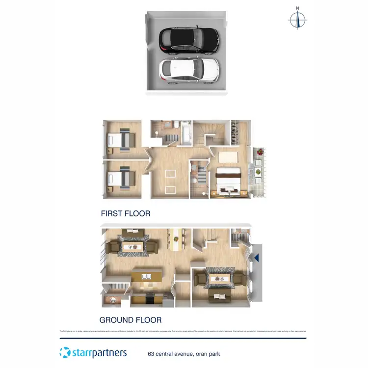 Floorplan of Homely house listing, 53 Central Avenue, Oran Park NSW 2570