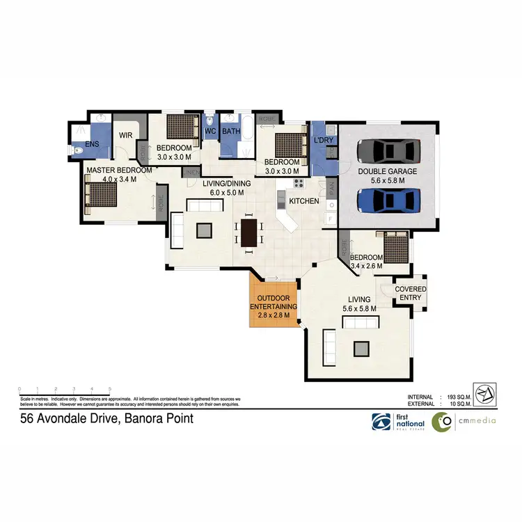 Floorplan of Homely house listing, 56 Avondale Drive, Banora Point NSW 2486