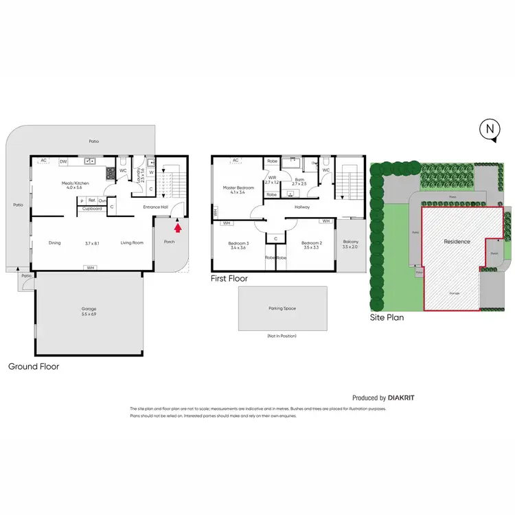 Floorplan of Homely townhouse listing, 13A Grey Street, Balwyn VIC 3103