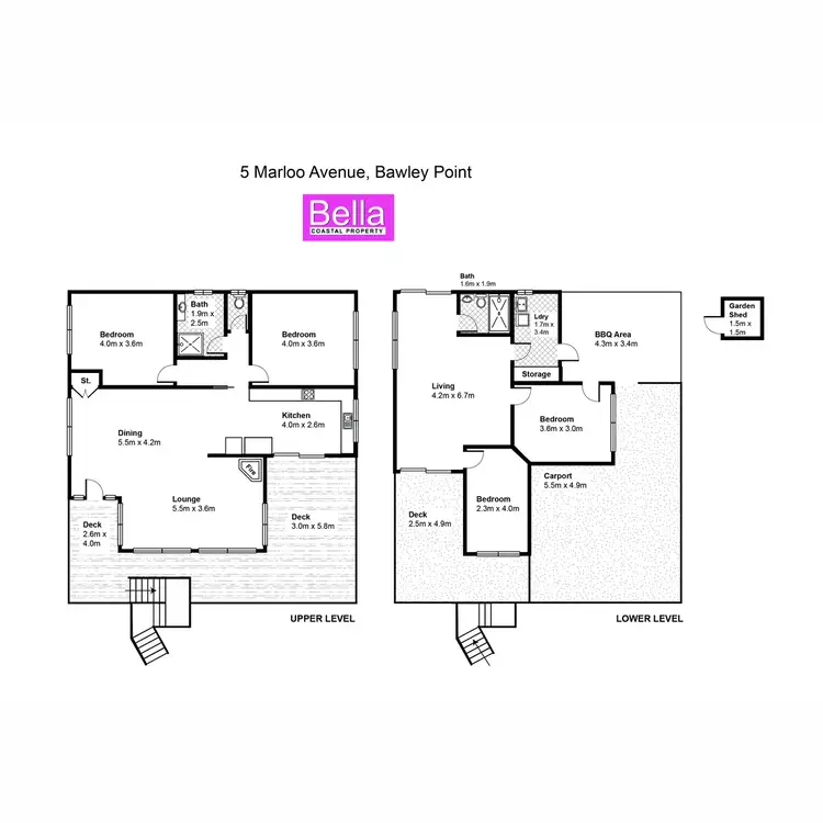 Floorplan of Homely house listing, 5 Marloo Avenue, Bawley Point NSW 2539