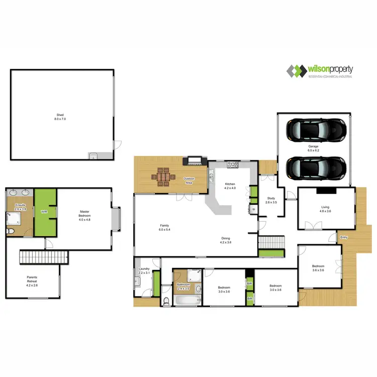 Floorplan of Homely house listing, 4 Fairview Street, Traralgon VIC 3844