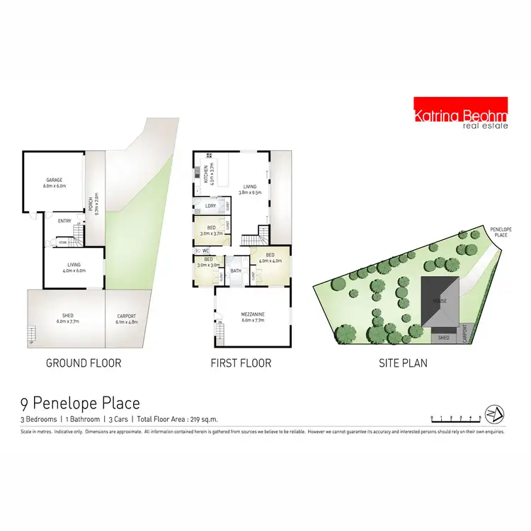 Floorplan of Homely house listing, 9 Penelope Place, East Lismore NSW 2480
