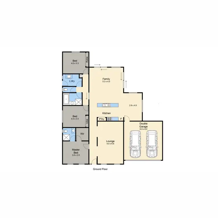 Floorplan of Homely house listing, 27 Somerset Place, Safety Beach VIC 3936