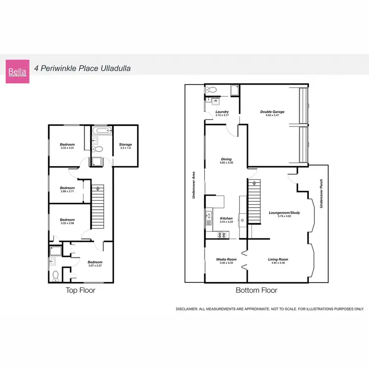 Floorplan of Homely house listing, 4 Periwinkle Place, Ulladulla NSW 2539