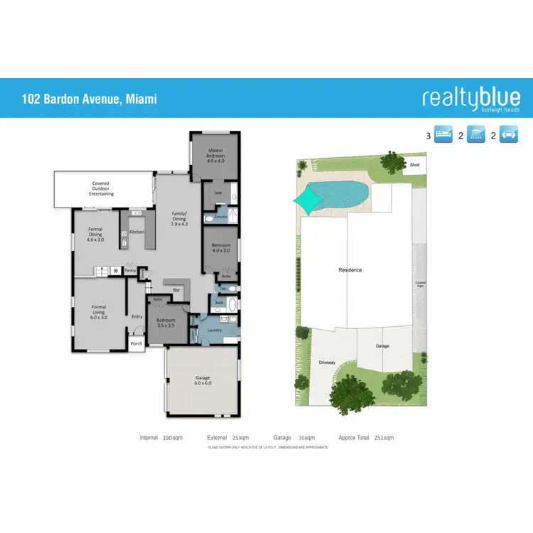 Floorplan of Homely house listing, 102 Bardon Avenue, Miami QLD 4220