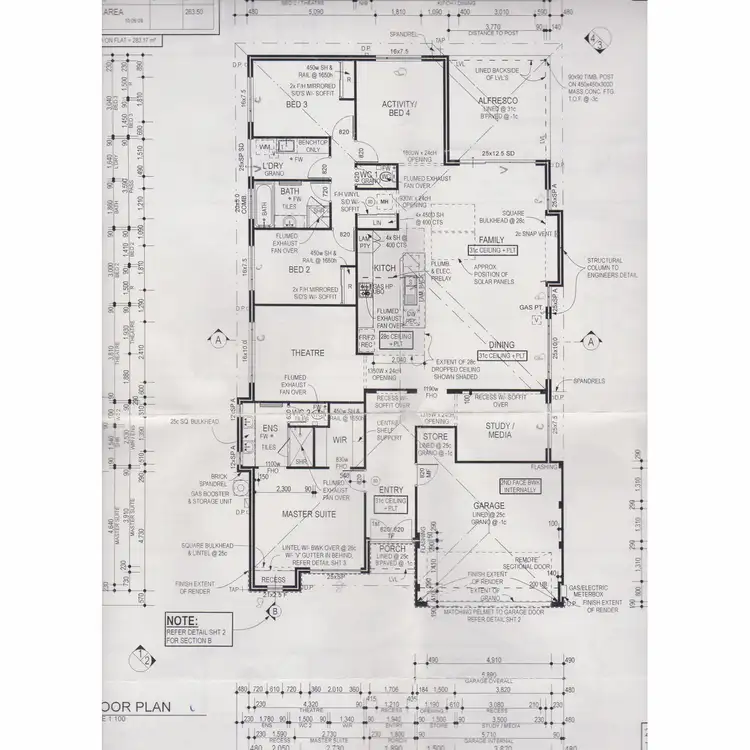 Floorplan of Homely house listing, 42 Granesse Drive, Ellenbrook WA 6069