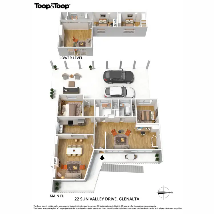 Floorplan of Homely house listing, 22 Sun Valley Drive, Glenalta SA 5052
