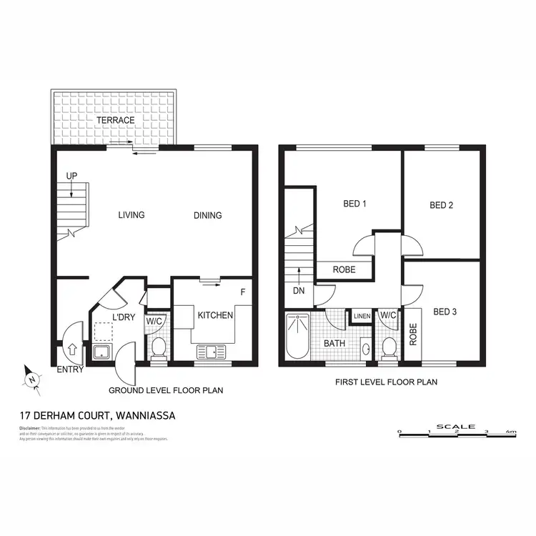 Floorplan of Homely house listing, 17 Derham Court, Wanniassa ACT 2903