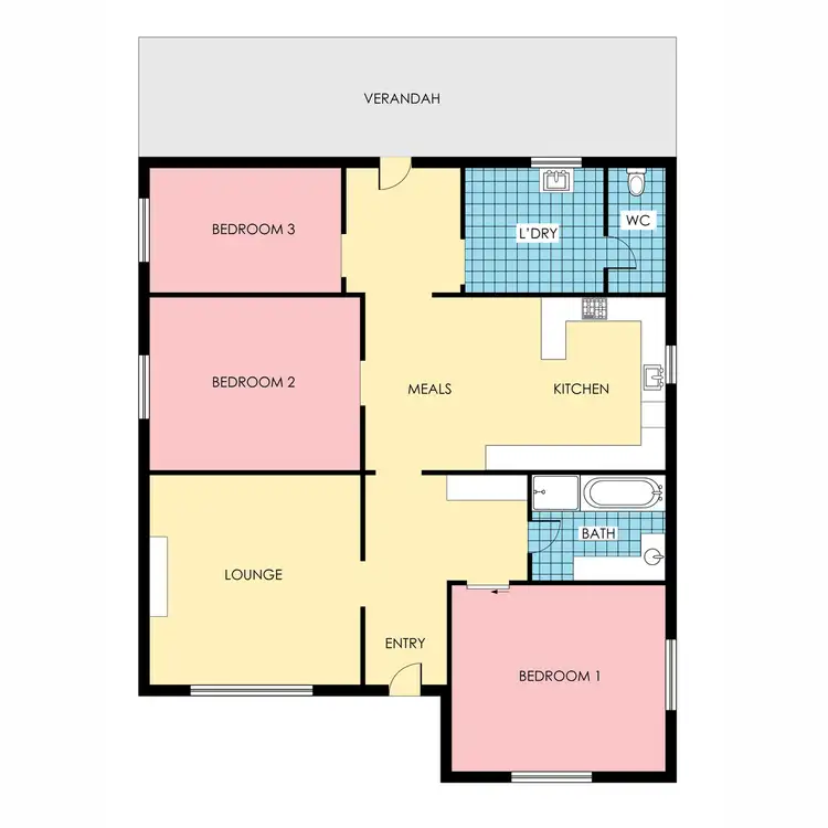Floorplan of Homely house listing, 38 Carlton Parade, Port Augusta SA 5700