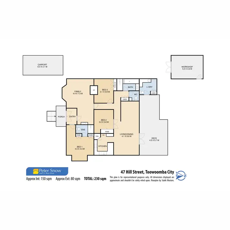 Floorplan of Homely house listing, 47 Hill Street, Toowoomba City QLD 4350