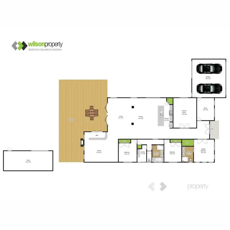 Floorplan of Homely house listing, 2 Fairway Drive, Traralgon VIC 3844