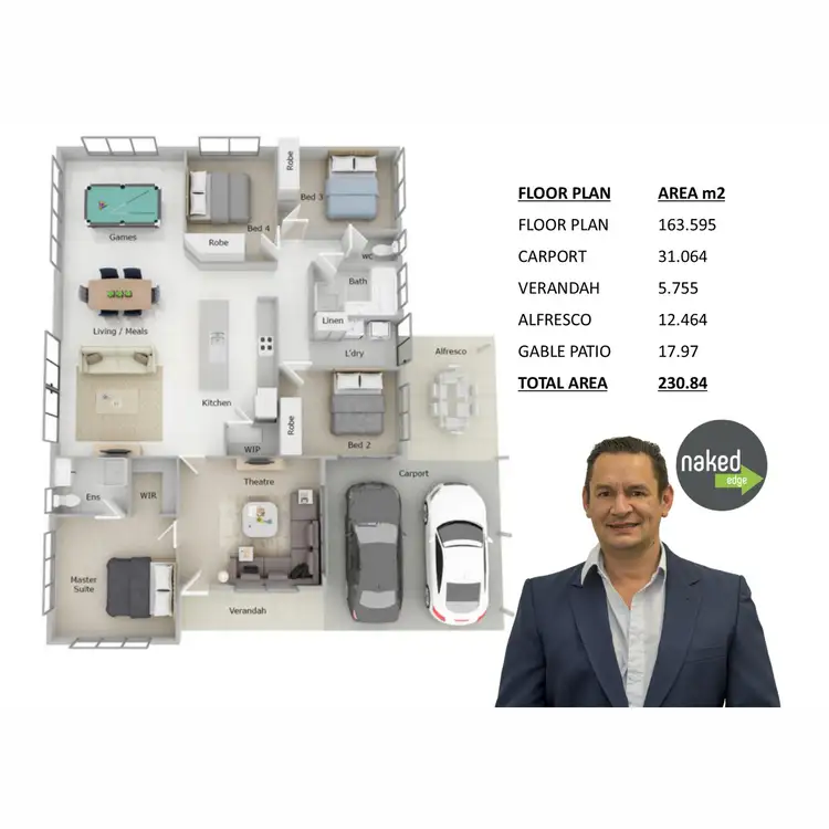 Floorplan of Homely house listing, 90 Roberts Road, Kelmscott WA 6111