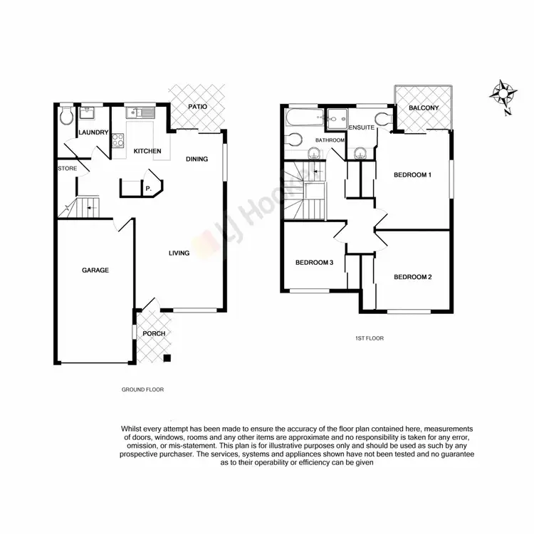 Floorplan of Homely townhouse listing, 10/12 Grandchester Street, Sunnybank Hills QLD 4109