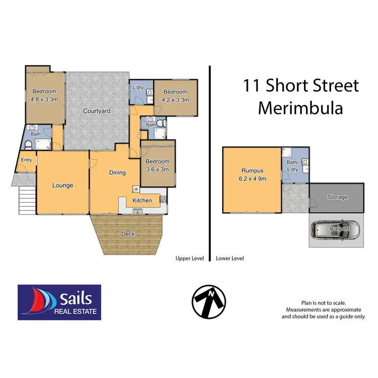 Floorplan of Homely house listing, 11 Short Street, Merimbula NSW 2548