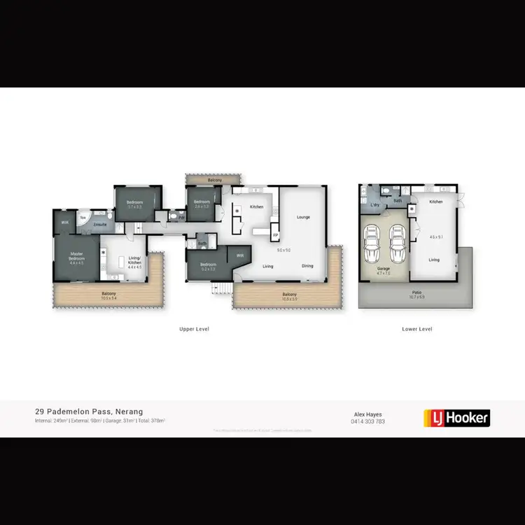 Floorplan of Homely house listing, 29 Pademelon Pass, Nerang QLD 4211
