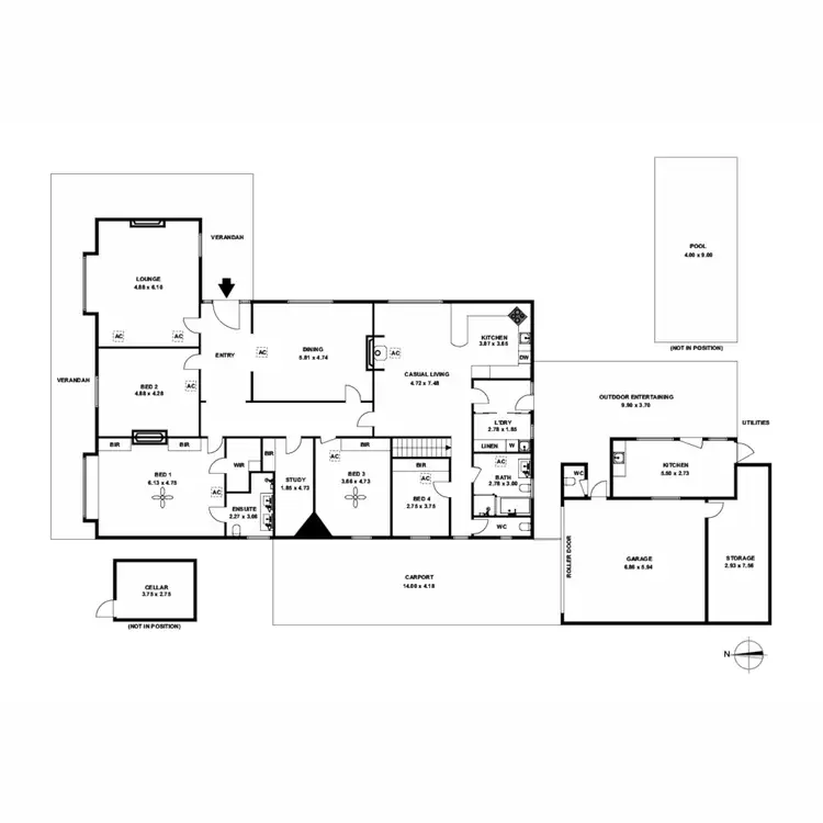 Floorplan of Homely house listing, 3 Avenue Street, Millswood SA 5034