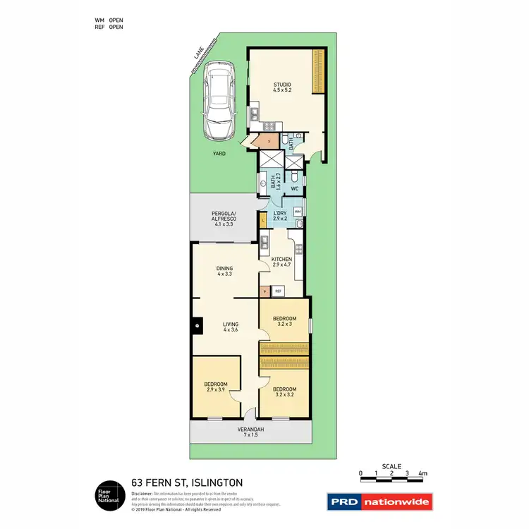 Floorplan of Homely house listing, 63 Fern Street, Islington NSW 2296
