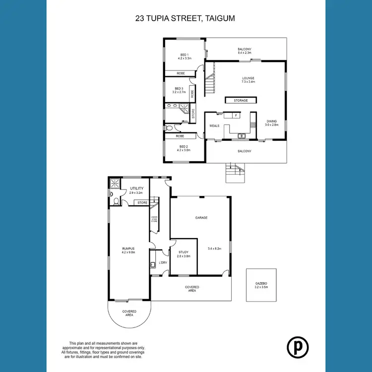 Floorplan of Homely house listing, 23 Tupia Street, Taigum QLD 4018