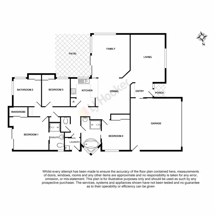 Floorplan of Homely house listing, 1 Goldpep Close, Runcorn QLD 4113
