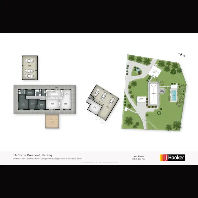 Floorplan of Homely house listing, 16 Crane Crescent, Nerang QLD 4211