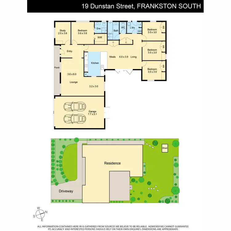 Floorplan of Homely house listing, 19 Dunstan Street, Frankston South VIC 3199