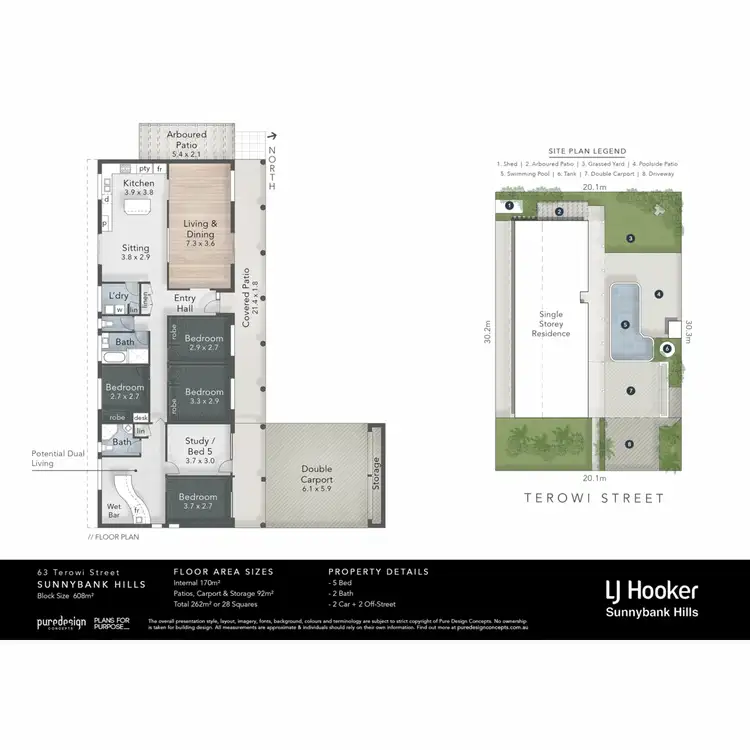 Floorplan of Homely house listing, 63 Terowi Street, Sunnybank Hills QLD 4109