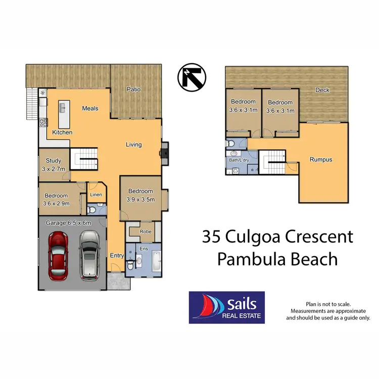 Floorplan of Homely house listing, 35 Culgoa Crescent, Pambula Beach NSW 2549