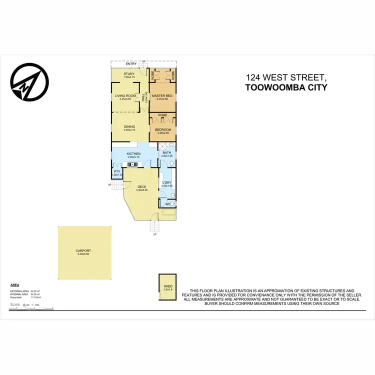 Floorplan of Homely house listing, 124 West Street, Toowoomba City QLD 4350
